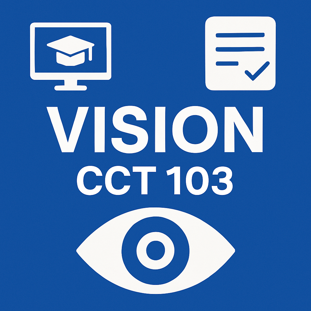 Vision – CCT 103 