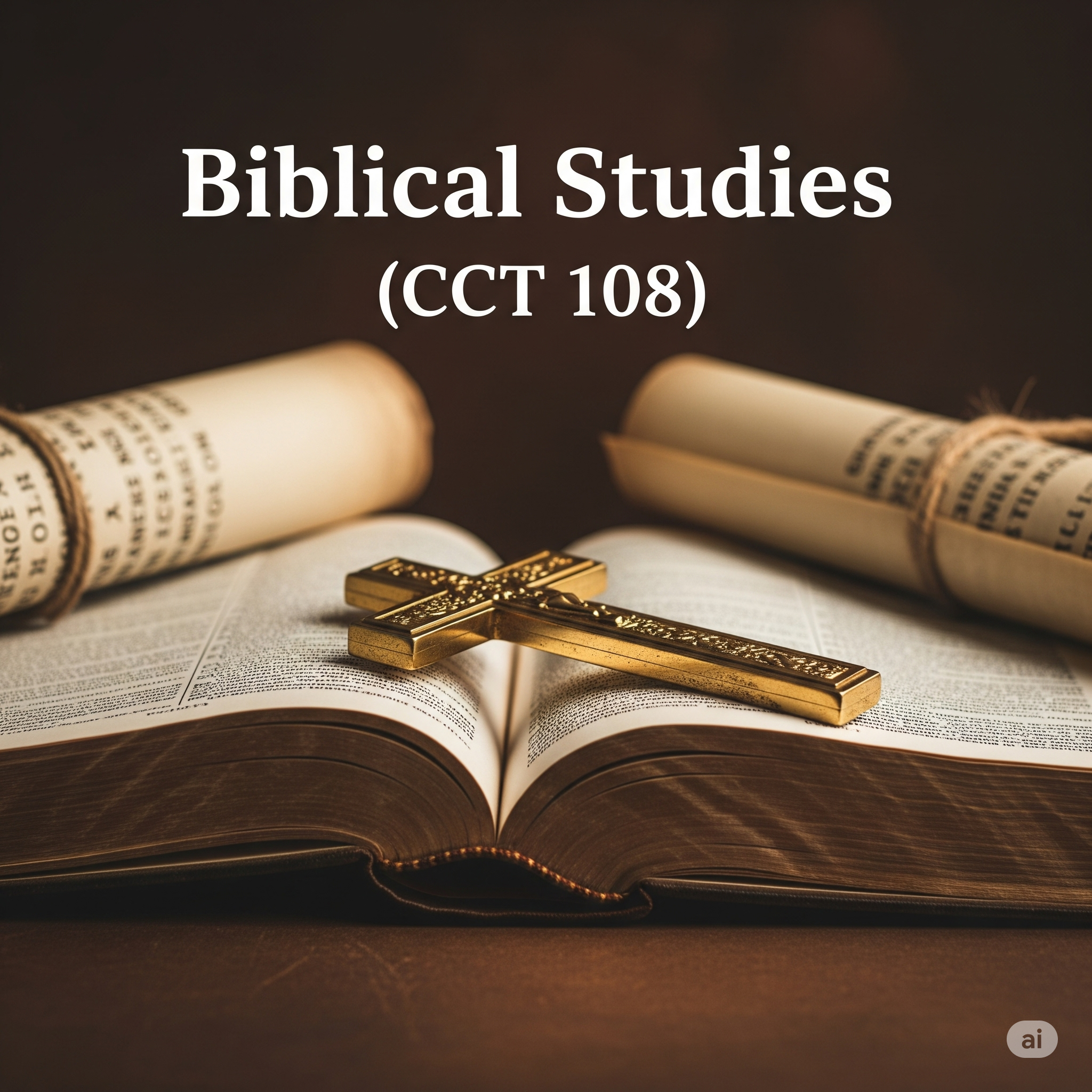 Biblical Studies (CCT 108)